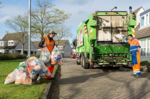 Kroonringen aan lantaarnpalen